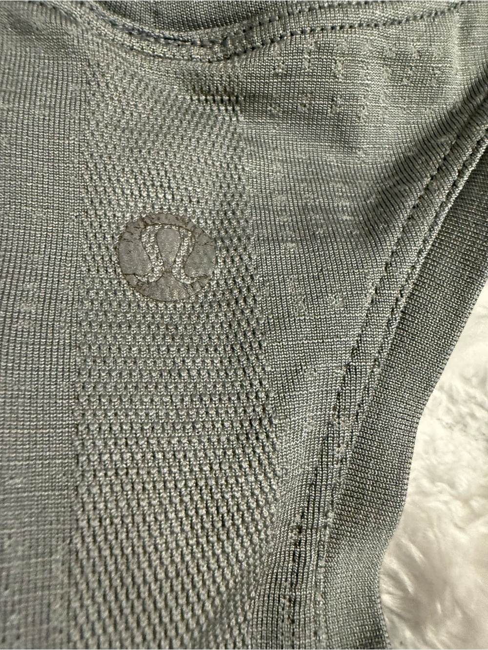 lululemon athletica Gray Racerback Tank - Picture 3 of 5